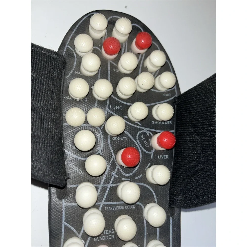 Health Massager Slippers Sandal Reflexology Acupressure Foot Massager Shoes Home